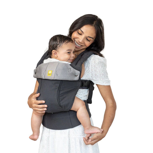New LÍLLÉbaby Complete All Seasons 6-in-1 Baby Carrier (Charcoal/Silver)