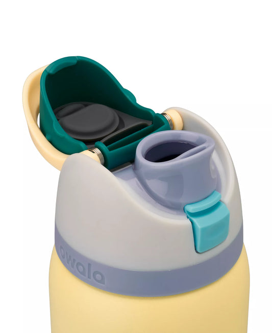 Owala FreeSip 32 oz. Stainless Steel Water Bottle (Sunny Daze)