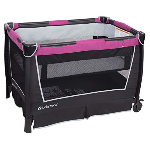 New Baby Trend Retreat Nursery Center Playard (Mulberry)
