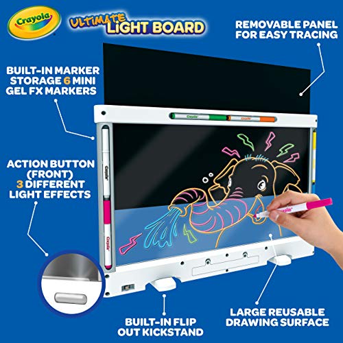 New Crayola Ultimate Light Board LED Drawing Tablet (White)