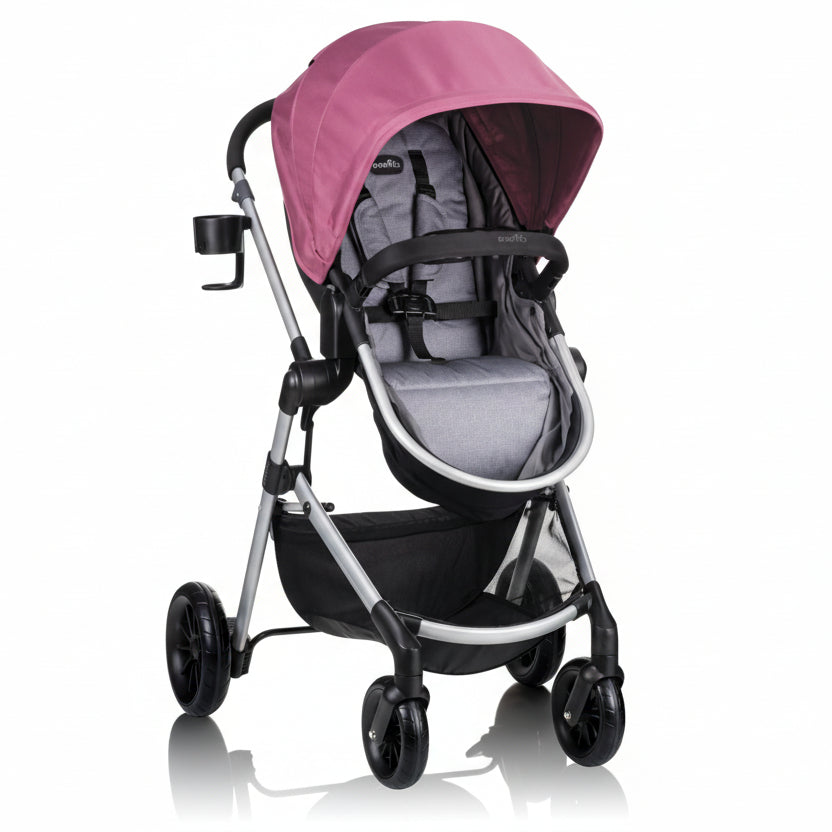 Evenflo Pivot Modular Stroller (Dusty Rose Pink)