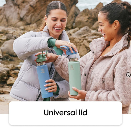 New Takeya Actives 32-Ounce Insulated Water Bottle (Pink Lavender)