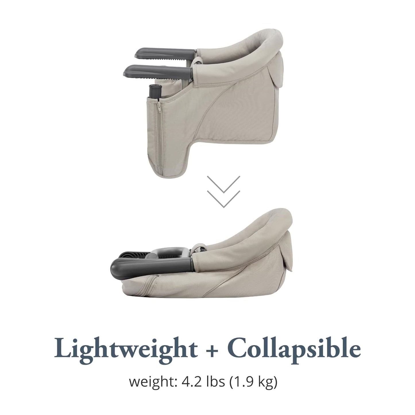 New Inglesina Fast Table Chair + Fast Dining Tray (Cream)