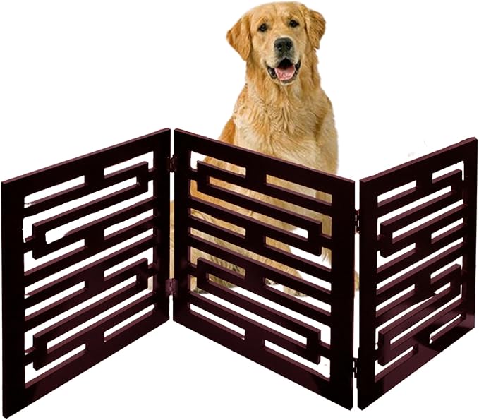 3 panel pet gate best sale