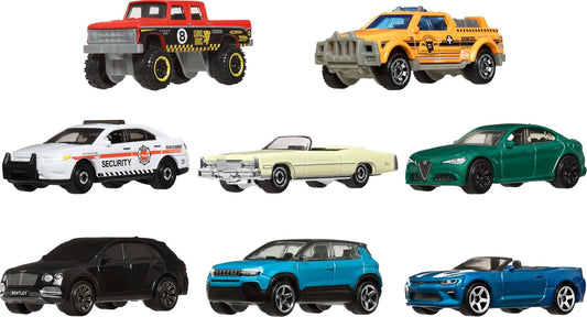 New Matchbox 1 to 64 Scale Die Cast 8 Vehicle Multipack Toy Set