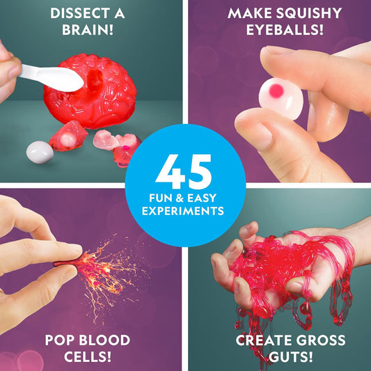 New National Geographic Gross Science Kit 45 Experiments