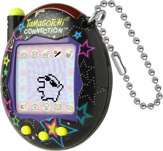 New Tamagotchi Connection Neon Stars Digital Pet Toy (Neon Stars)
