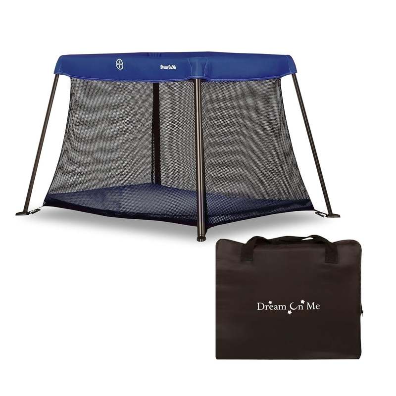 New Dream On Me Travel Light Playard (Blue) – Kidsy