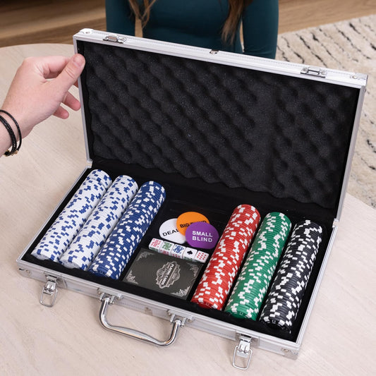 New Elbow Room Games 300 Piece Poker Set