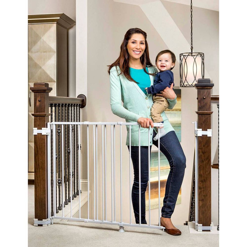 Stair shops gate banister kit