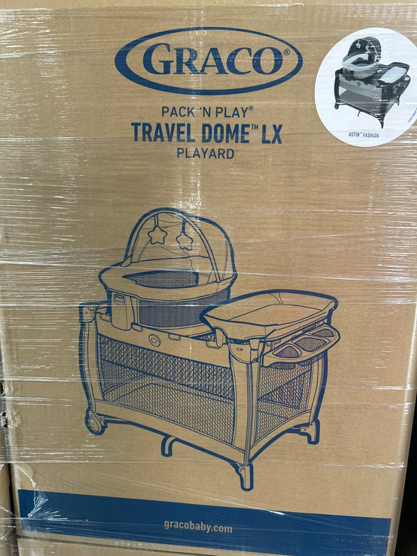 Graco Pack 'n Play Travel Dome DLX Playard - w/ Raised Dome (Astin)