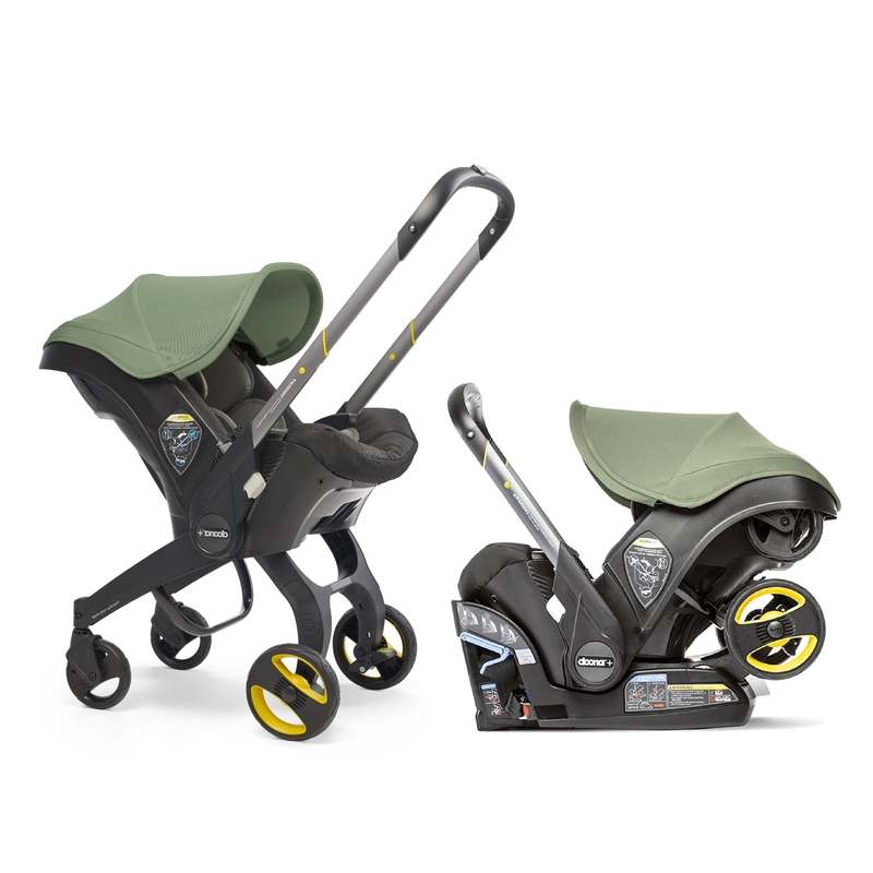 Open Box Doona Infant Car Seat and Stroller (Desert Green) Kidsy