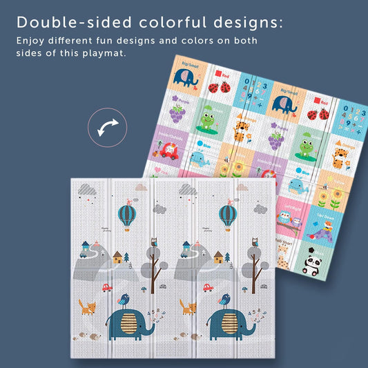 Baby Elegance Foldable Play Mat 200cm x 180cm - Kidsy