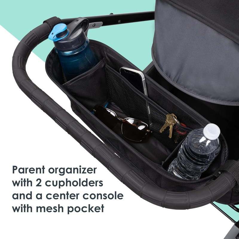 Baby Trend Expedition LTE 2 - in - 1 Stroller Wagon (Madrid Black) - Kidsy