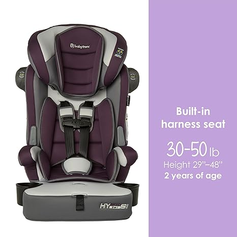 Baby Trend Hybrid SI 3 - in - 1 Booster Car Seat (Dash Plum) - Kidsy