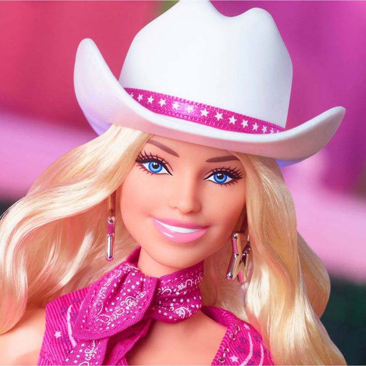 Barbie: The Movie Collectible Doll Margot Robbie as Barbie (Pink Western Outfit) - Kidsy