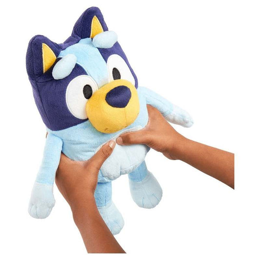 Bluey Talking Interactive Plush Toy, 13" (Blue) - Kidsy