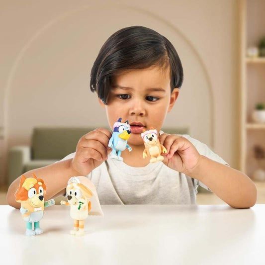 Bluey Wedding Time Figure Set - Kidsy