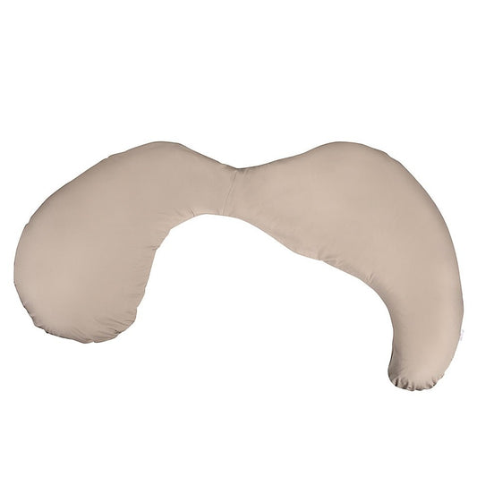 Boppy Total Body Support Pillow with Organic Cotton Cover (Biscuit) - Kidsy