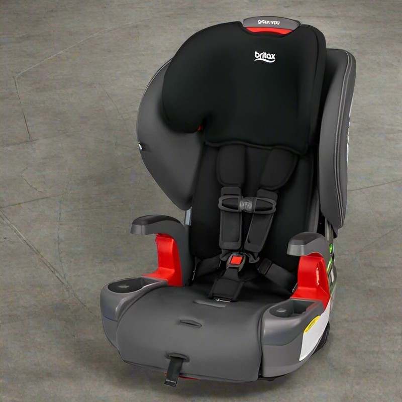 Britax Grow with You Harness - 2 - Booster Car Seat (Mod Black) - Kidsy