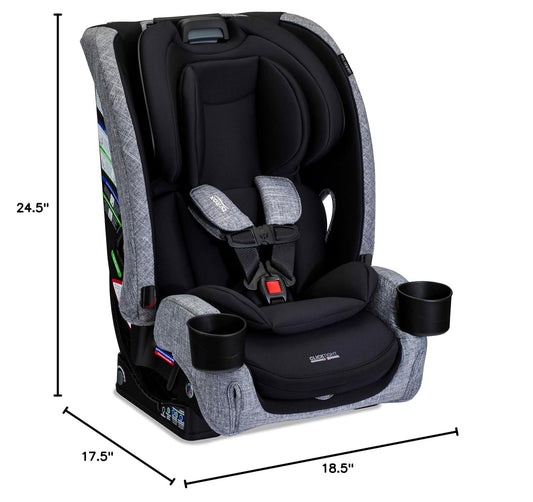 Britax One4Life Slim All in One Car Seat, Up to 10 Years Use (Raven Black) - Kidsy