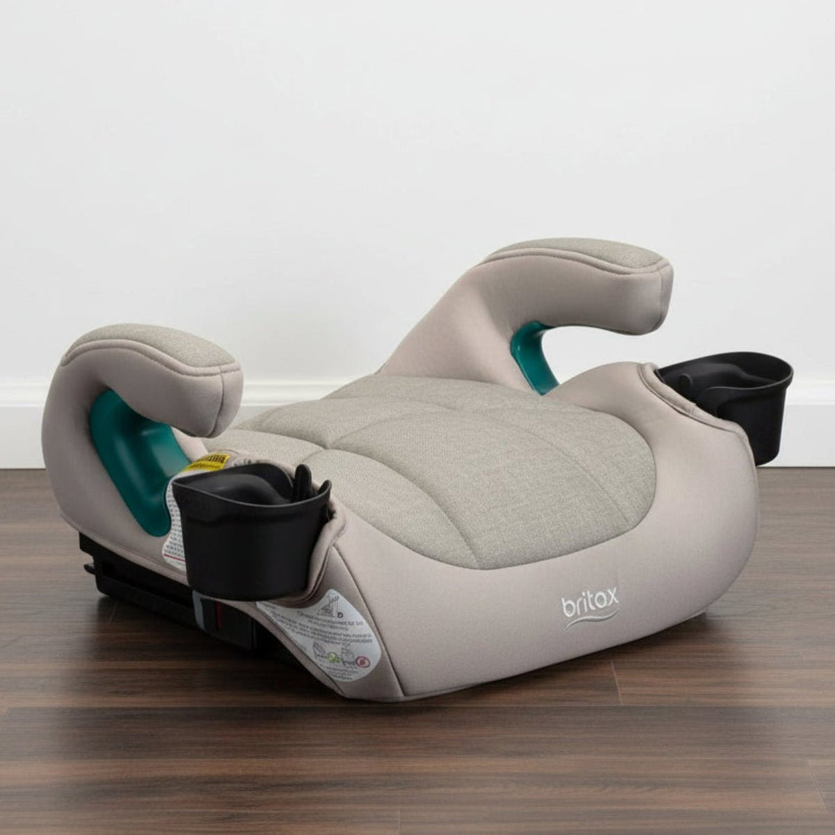 Britax UpNGo Click Backless Booster Car Seat (Parchment) - Kidsy