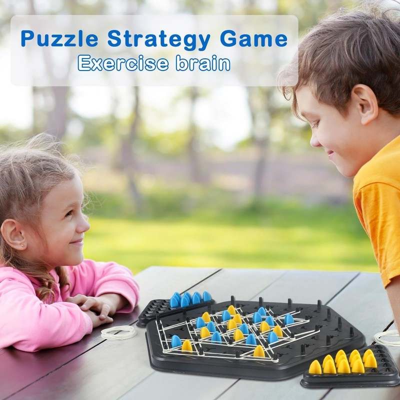 Chain Triangle Chess Game Geometric Chess Game Board Games - Kidsy