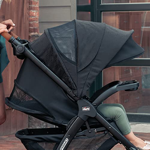 Chicco Bravo Primo Trio Travel System (Springhill/Black) - Kidsy