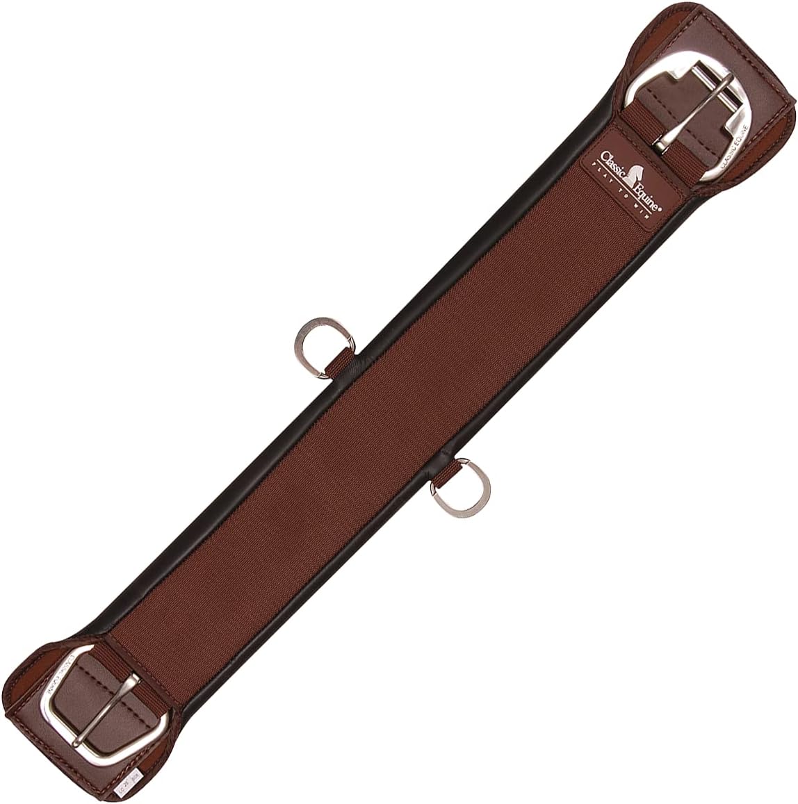 Classic Equine Feather Flex Straight Cinch - 36 (Brown) - Kidsy