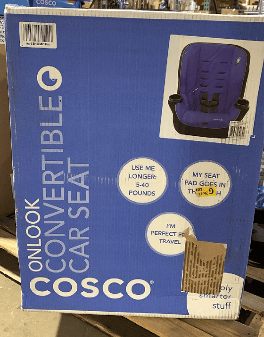 Cosco Onlook 2 - in - 1 Convertible Car Seat (Vibrant Blue) - Kidsy
