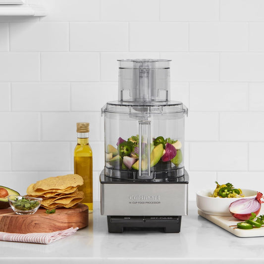 Cuisinart DFP - 14BCNY – 14 - Cup Food Processor (Stainless Steel) - Kidsy