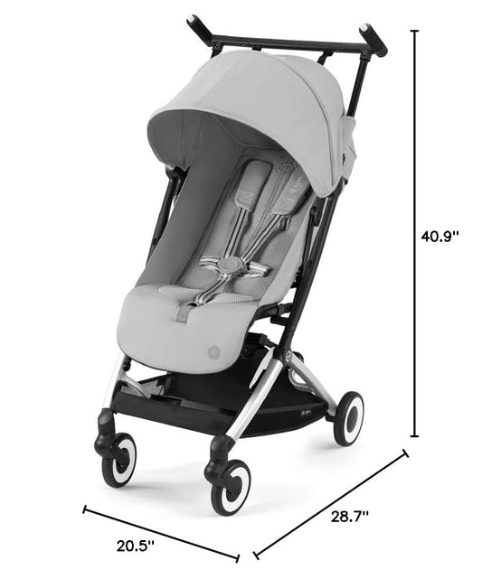 Cybex Libelle 2 Travel pockit Baby Stroller (Fog Gray) - Kidsy