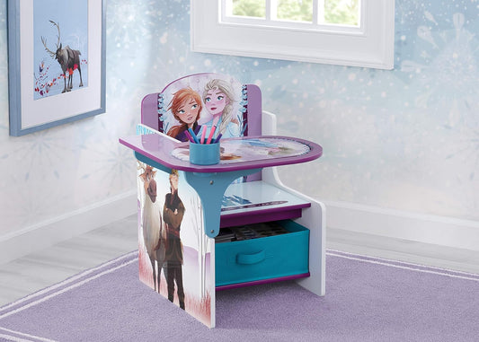 Delta Children Chair Desk with Storage Bin (Disney Frozen II) - Kidsy
