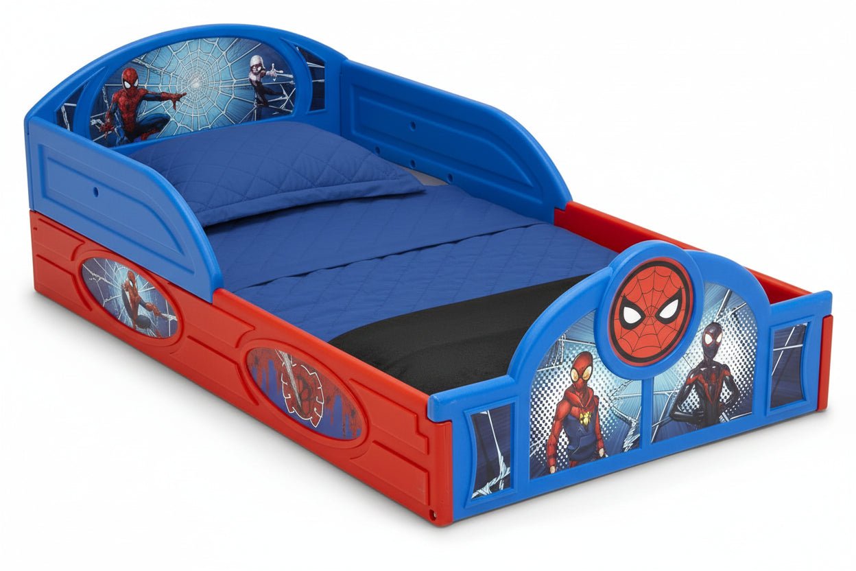 Delta Children Spider - Man Sleep & Play Toddler Bed - Kidsy