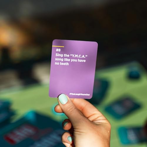 DSS Games You Laugh You're Out - The Official Family Game Where If You Laugh, You Lose - Kidsy