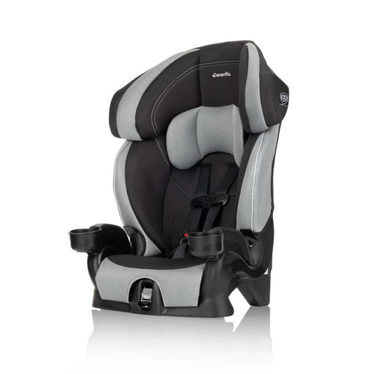 Evenflo Chase LX Harnessed Booster Car Seat (Jameson Gray) - Kidsy