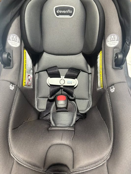Evenflo Shyft DualRide Infant Car Seat Stroller Combo (Boone Gray) - Kidsy