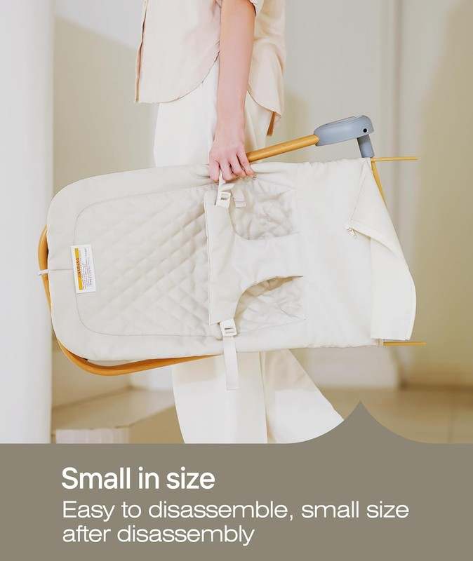 Fodoss Baby Portable Bouncer Seat (Beige) - Kidsy