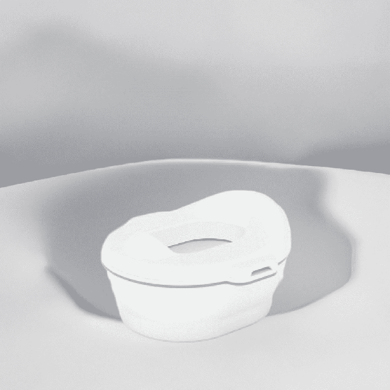 Frida Baby 3 - in - 1 Grow - With - Me Potty Training Toilet (White) - Kidsy