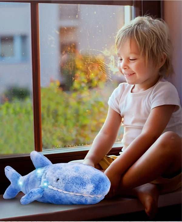 Geoffrey's Toy Box LED Light - Up Plush Shark - Kidsy