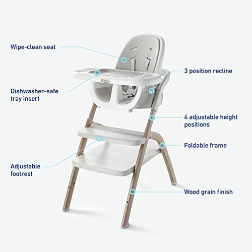 Graco EveryStep 6 in 1 High Chair (Misty) - Kidsy