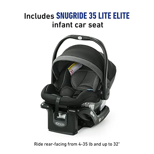 Graco Modes Nest Travel System with Adjustable Reversible Seat (Sullivan) - Kidsy