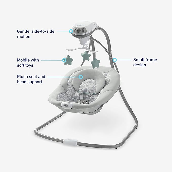 Graco Simple Sway Swing (Ivy) - Kidsy