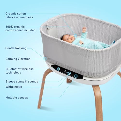 Graco SmartSense Bassinet (Luna) - Kidsy
