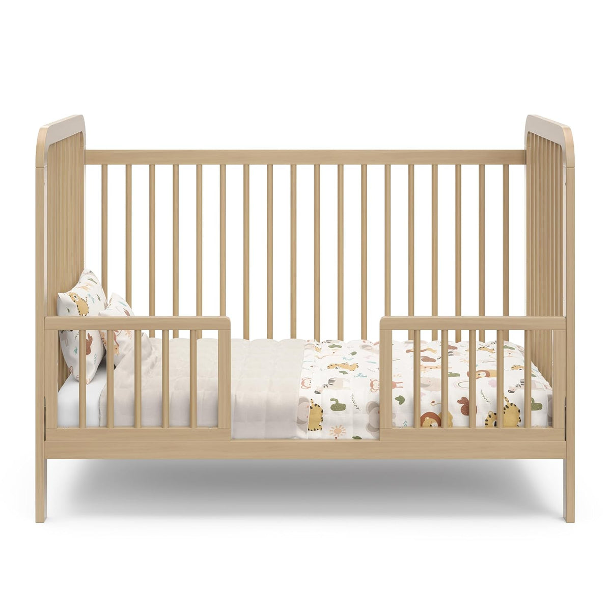 Graco Storkcraft Toddler Safety Guardrail Kit (Dowels) - Driftwood - Kidsy