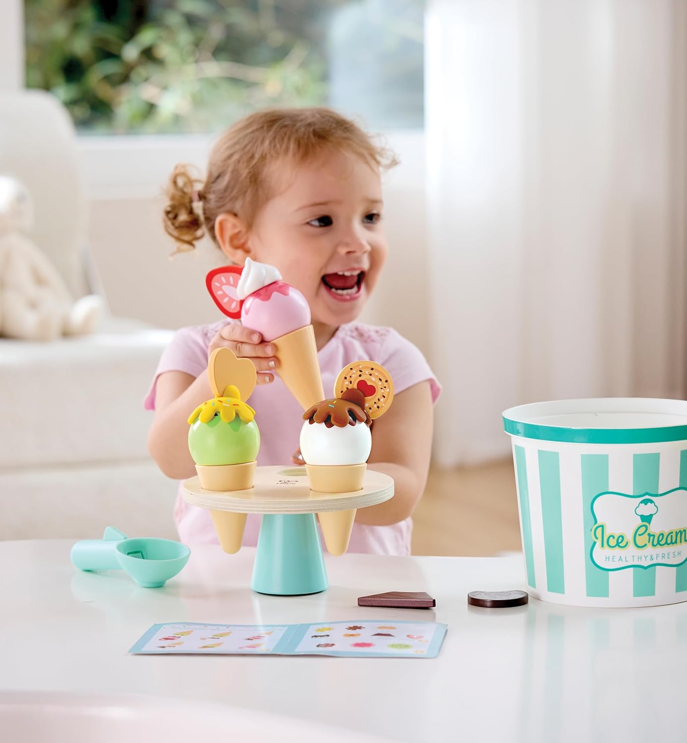 Hape Scoop and Serve Ice Cream Playset - Kidsy