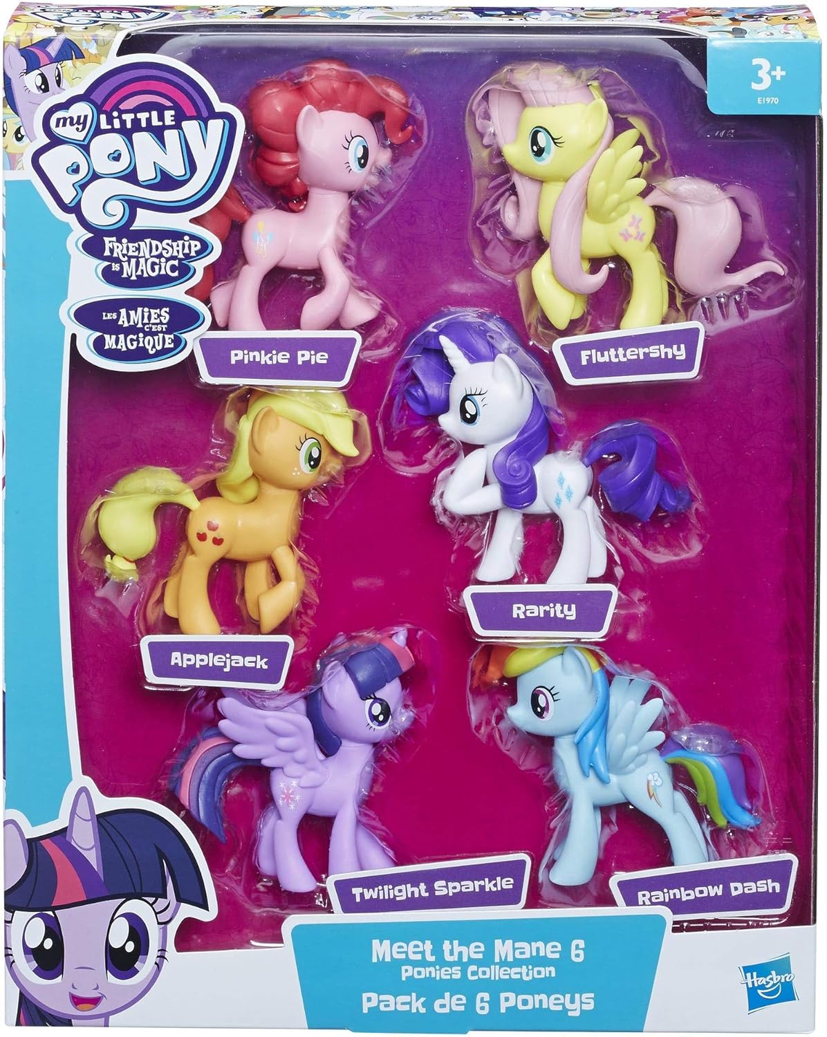 Hasbro My Little Pony Friendship Is Magic Meet the Mane 5 Figure Set - Kidsy