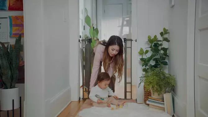 Ingenuity 3D Mini Convenience Stroller (Blue/Black) - Kidsy