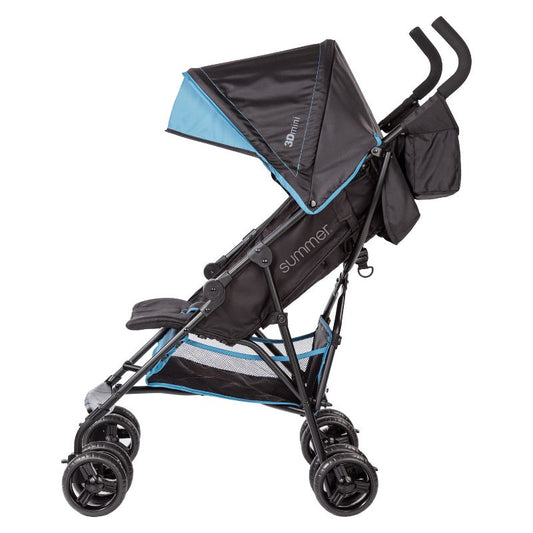 Ingenuity 3D Mini Convenience Stroller (Blue/Black) - Kidsy