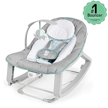 Ingenuity Keep Cozy 3 - in - 1 Baby Bouncer (Weaver) - Kidsy